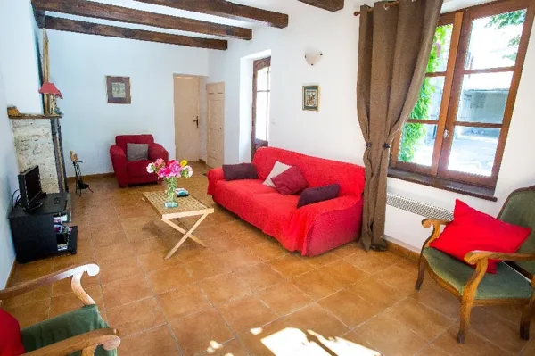 Salle de séjour Gite du parc