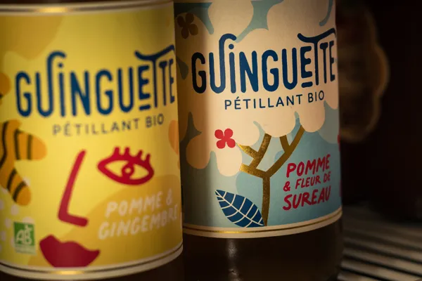 Une varété de boissons issues de producteurs, La Guinguette chez Jaja