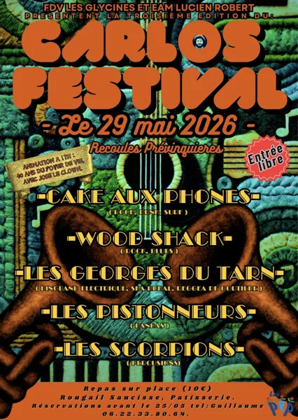 Affiche, ©Carlos Festival