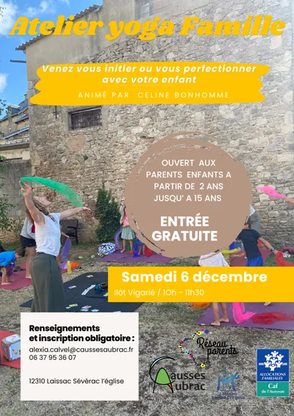 Yoga Famille à Laissac
