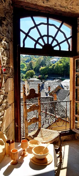 salle d'accueil Château de Coupiac, Christine Souyris