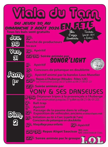 Fête du Viala-du-Tarn
