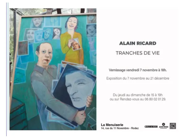 Exposition Alain Ricard à la Menuiserie de Rodez