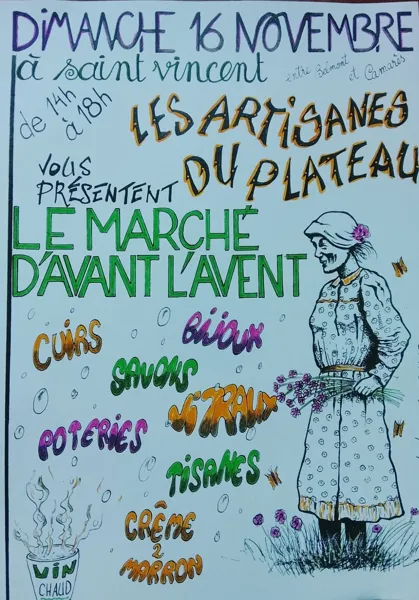 Le marché d'avant l'Avent - marché d'artisans