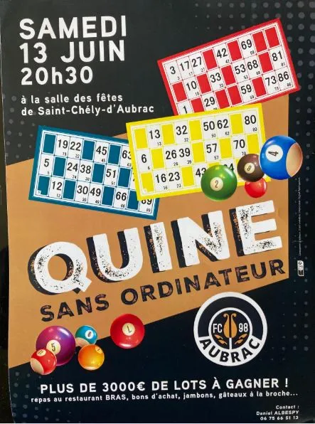 Quine - Aubrac 98 — visuel événement