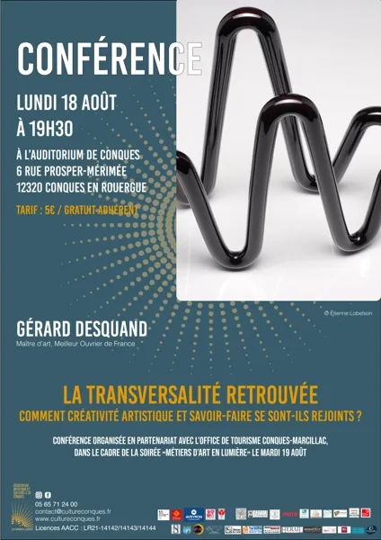 Conférence sur les Métiers d'Art