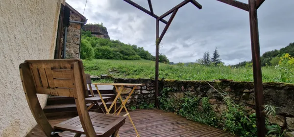 Terasse du côté Sud, 