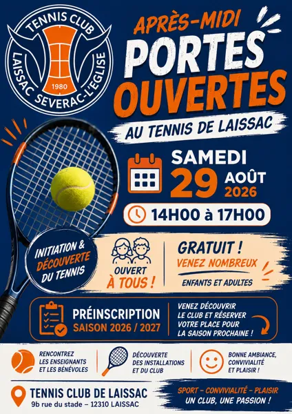 Portes Ouvertes du Club Tennis de Laissac