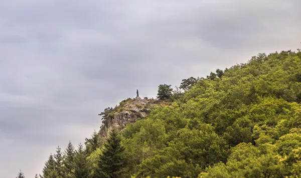 Panorama depuis la Vierge de Vermus à Espalion