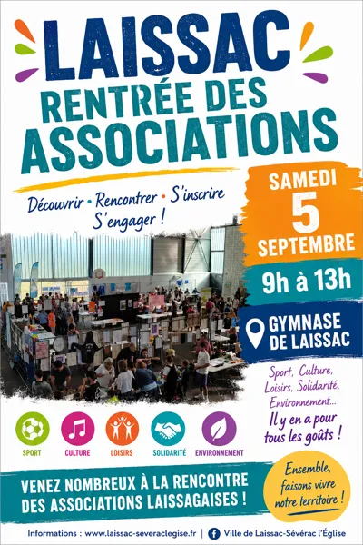 Rentrée des associations Laissagaises à Laissac