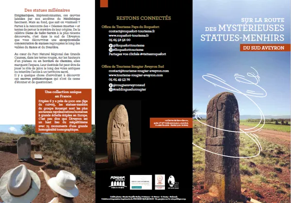 Circuit des statues menhirs, Roquefort Tourisme
