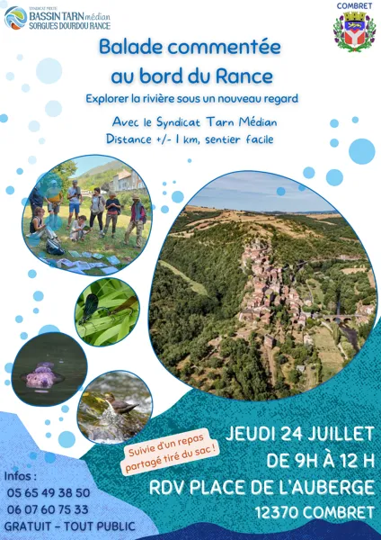 Balade commentée au fil de l'eau