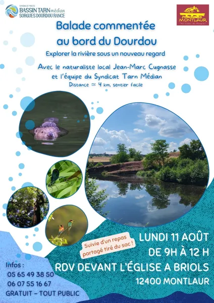 Balade commentée au fil de l'eau à Briols