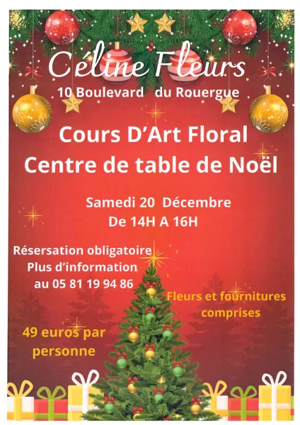 Cours d'art floral