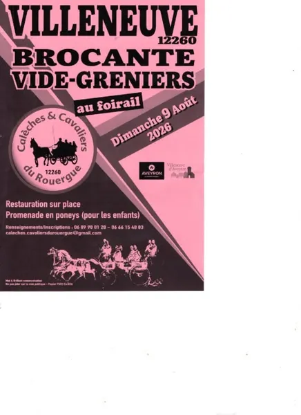 Vide-grenier et brocante au Foirail
