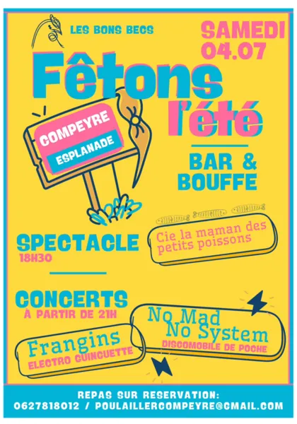 Fêtons l'été - spectacles concerts