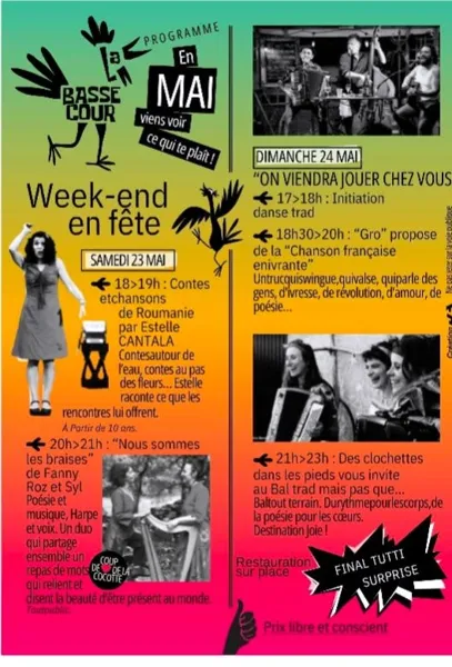 Week-end en fête à la Basse-Cour