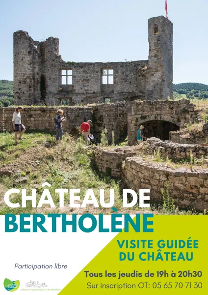 Visite guidée du château de Bertholène