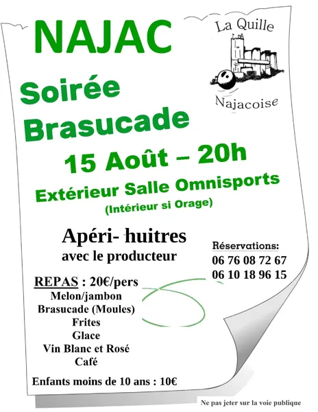 Soirée brasucade