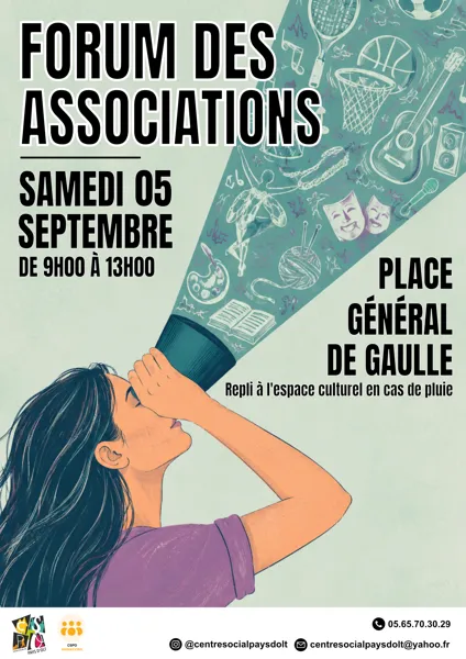 Forum des associations à Saint Geniez d'Olt