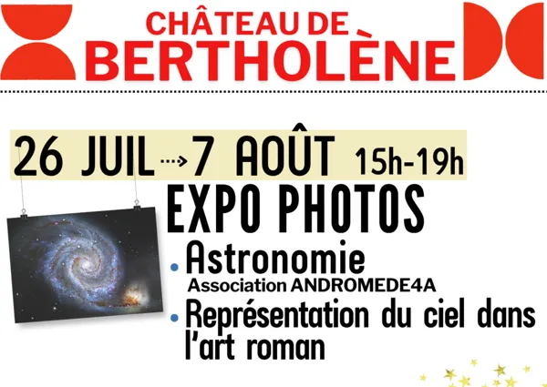 Exposition sur l'astronomie à Bertholène