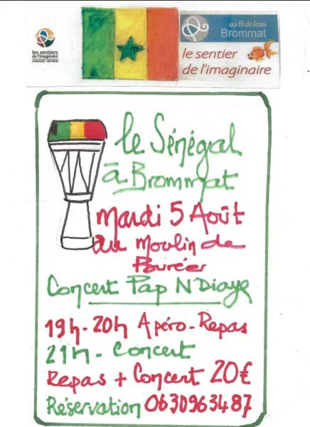 Nuit africaine au Moulin de Burée