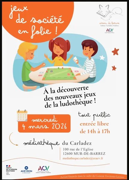 Animations jeux de société