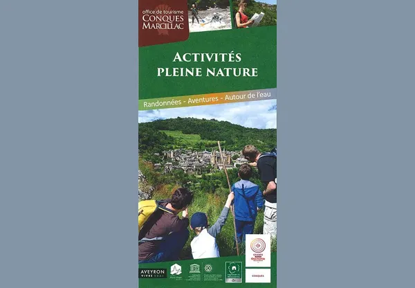 Guide Activités de Pleine Nature, OFFICE DE TOURISME de CONQUES-MARCILLAC
