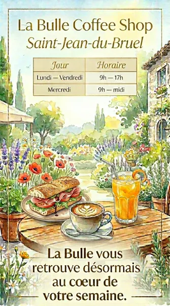 Restauration à Toute Heure, Magalie Jaoul La Bulle Saint Jean du Bruel