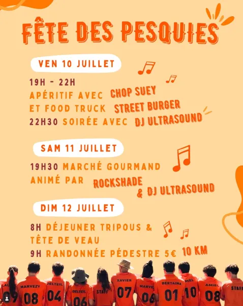 Les Pesquiés en fête !