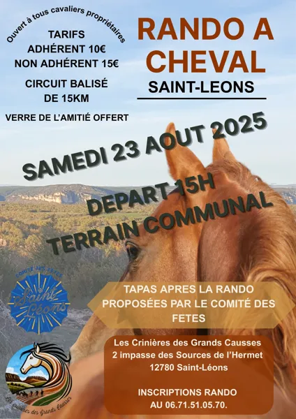 Randonnée à Cheval