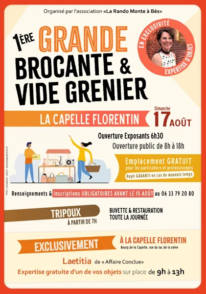 Brocante et vide-grenier