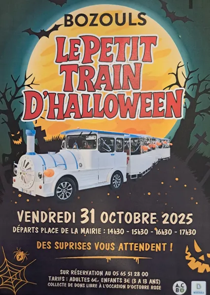 Petit train d'Halloween !