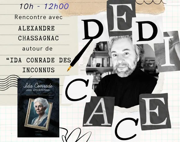 Alexandre Chassagnac en dédicace