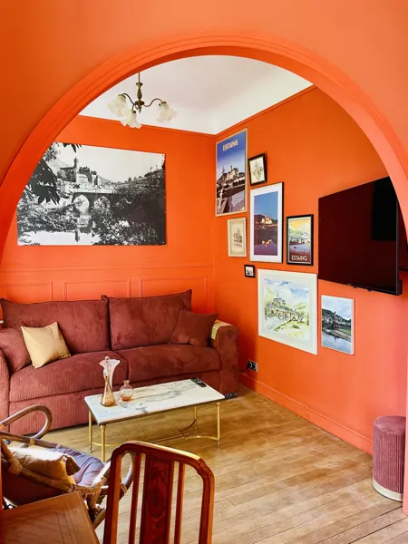 Estaing - Chambre Deluxe Familiale