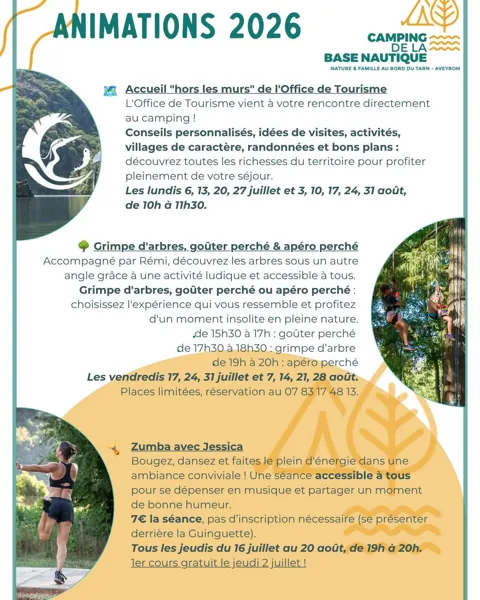 Grimpe d'arbres, goûter perché & apéro perché