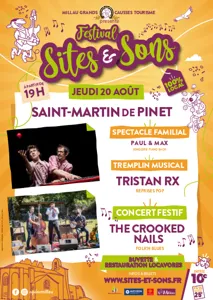 Festival Sites & Sons 2026 - 20 août - St Martin de Pinet -