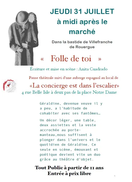 Pause théâtrale : Folle de toi