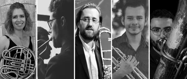 Rencontres Musicales de Toulonjac : L'Ensemble Cuivres Q5