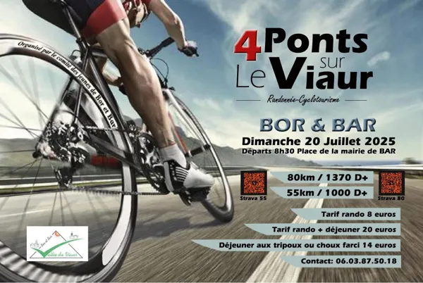 4 ponts sur le Viaur