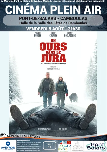 Cinéma de plein air à Camboulas : Un ours de le Jura