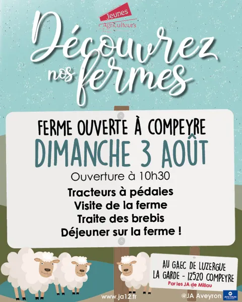 Découvrez nos fermes - Jeunes Agriculteurs 12