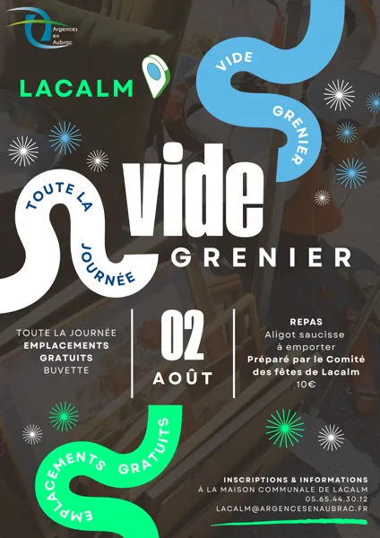 Vide-grenier de Lacalm