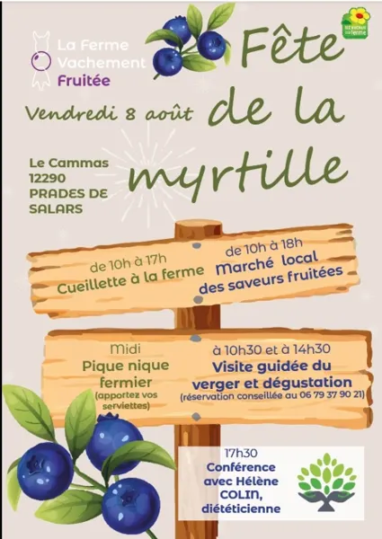 Fête de la myrtille