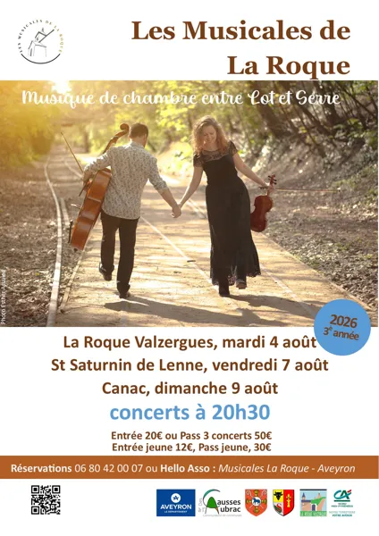 Les Musicales de La Roque en l'église de Canac (près de Campagnac)