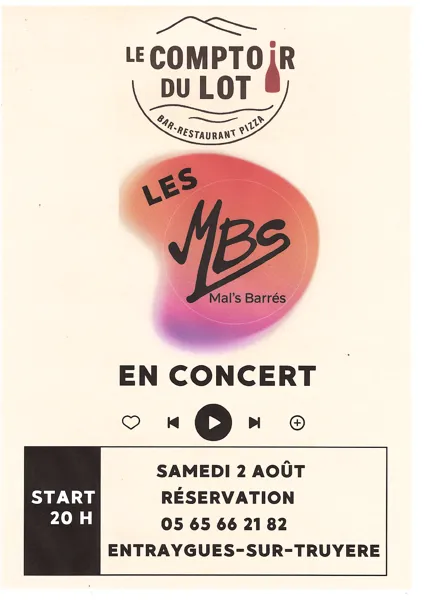 Concert Les Mal Barrés