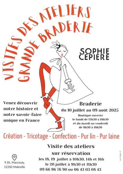 Visite des ateliers Sophie Cépière