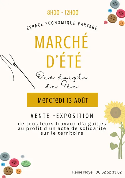 Marché d'été des Doigts de Fée
