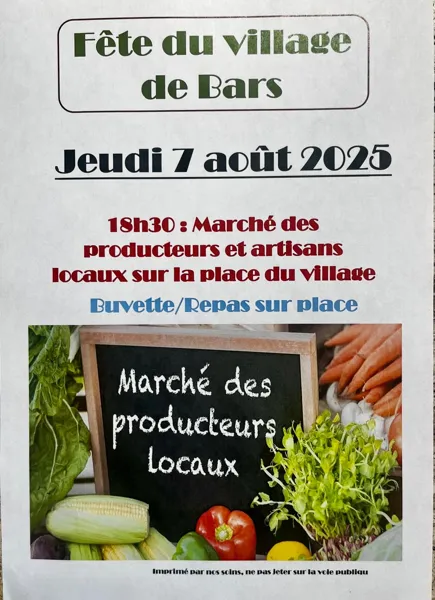 Fête du village de Bars