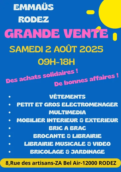 Grande Vente Emmaüs